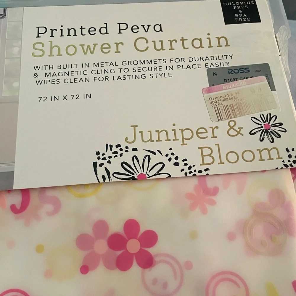 3 shower curtains brand new